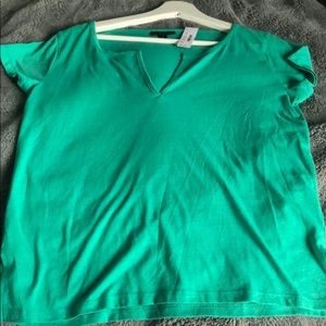 J crew green top